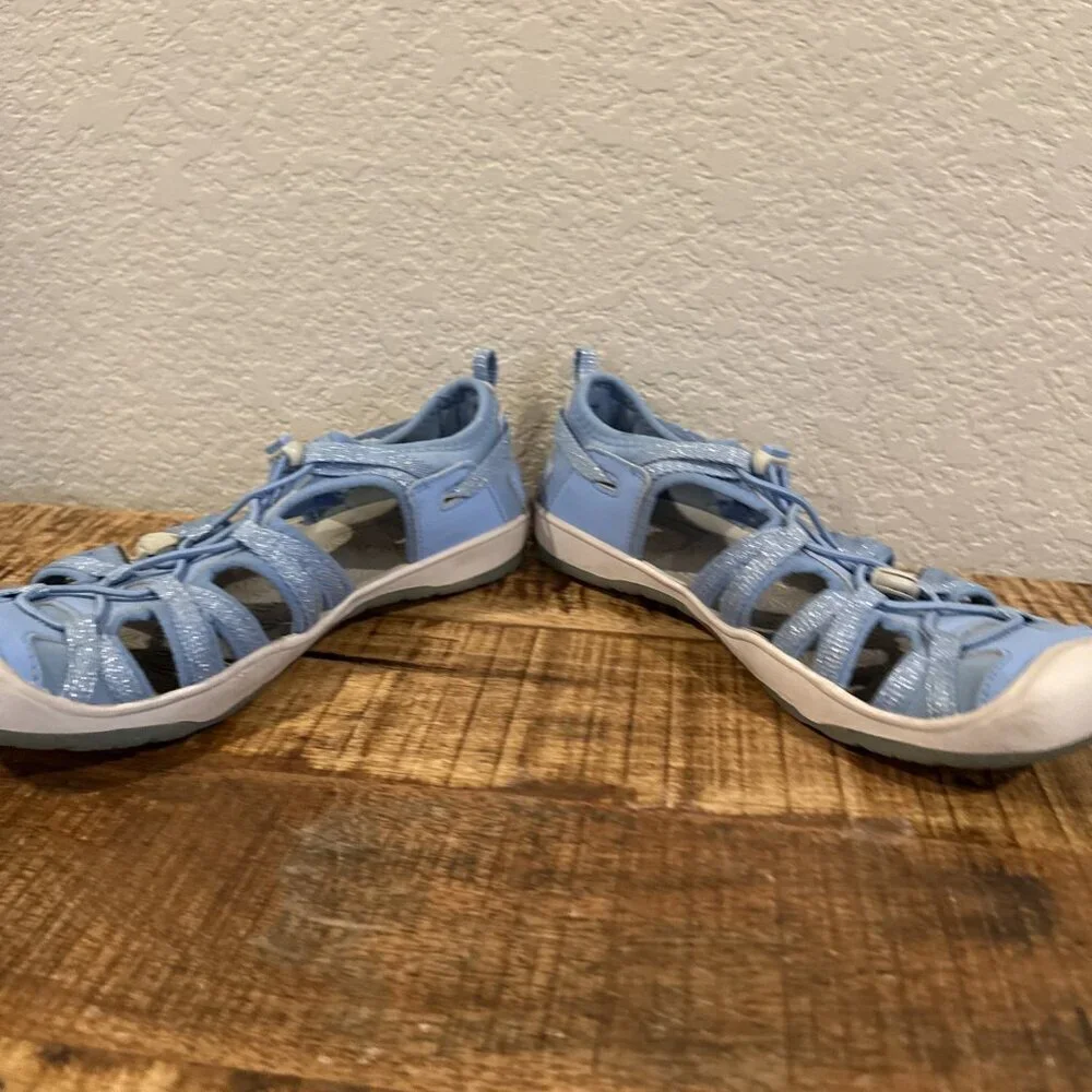 Keen Womens Whisper Closed Toed Sports Sandal Size 6 Blue Gray Hiking